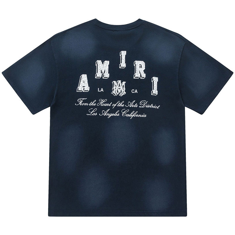 AMIRI LOGO Print Short Sleeve T-shirts