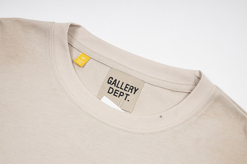 Gallery Dept Cartoon pattern letter printing T-Shirt