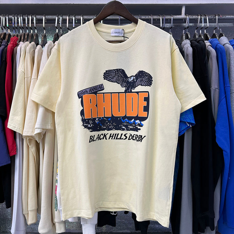 RHUDE Black Hills Rally T-Shirts