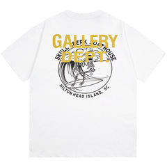 Gallery Dept skull letter print T-Shirts