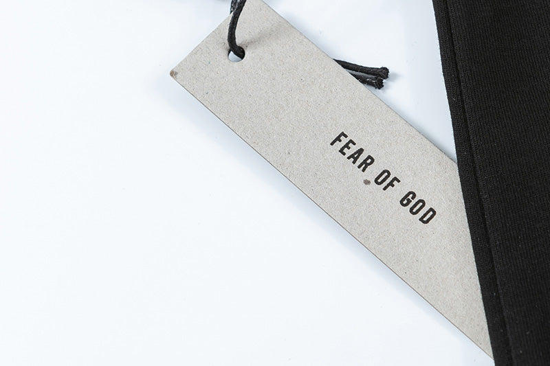 FEAR OF GOD Flocked Letters FG80 Pattern T-Shirts