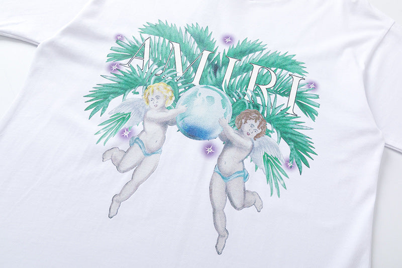 AMIRI logo-print cotton T-Shirt