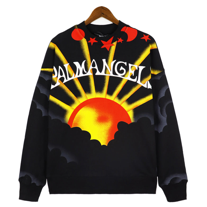 PALM ANGELS SUNRISE PIERCES THE CLOUDS Sweatshirts