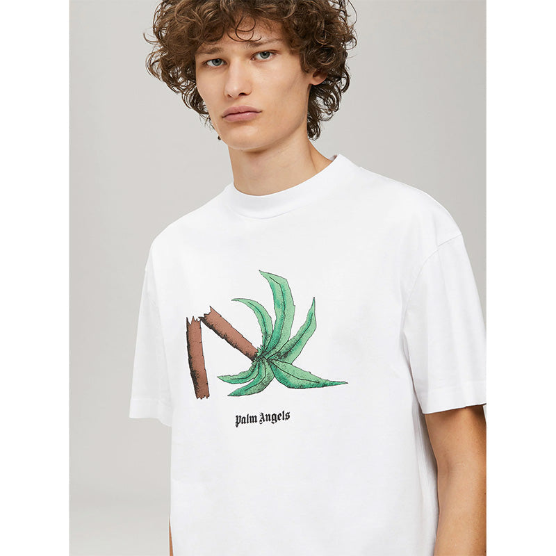 PALM ANGELS Coconut tree big logo T-Shirt