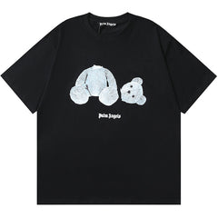 PALM ANGELS Decapitated bear T-Shirts