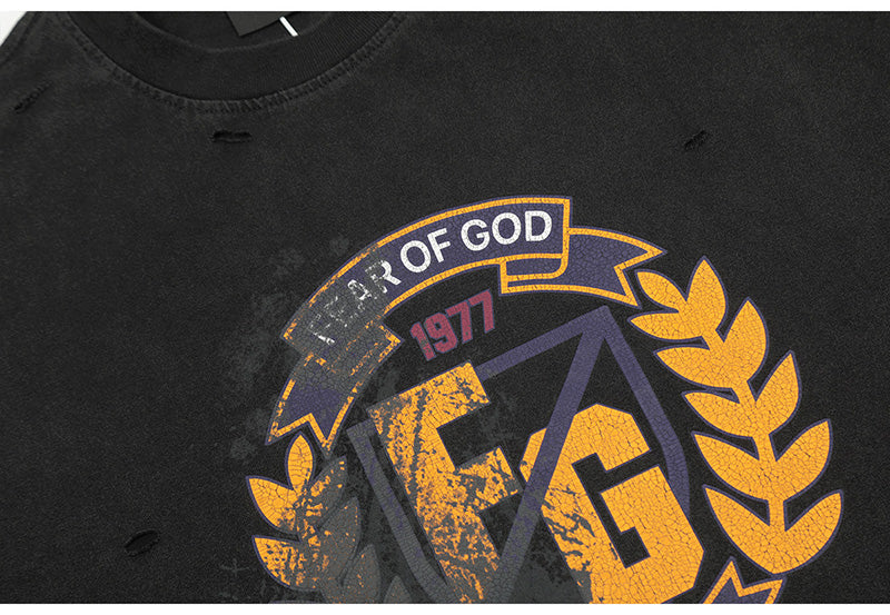 FEAR OF GOD Wheat print T-Shirts