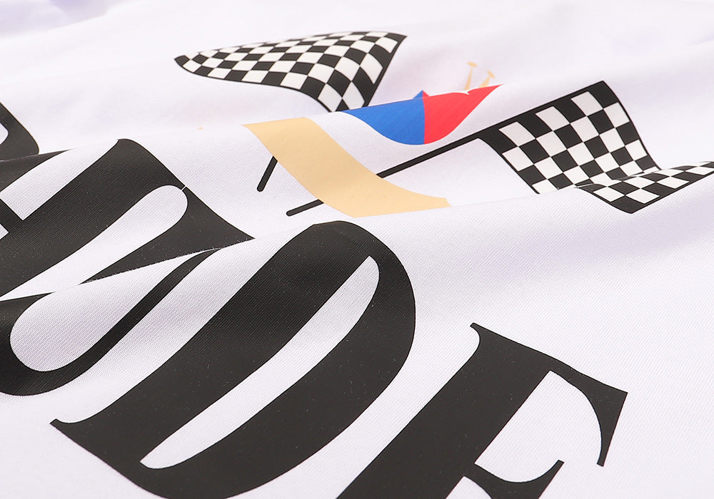 RHUDE RHUDE racing print T-Shirt