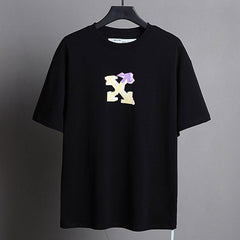 OFF WHITE Alphabet Arrow Pattern T-Shirts