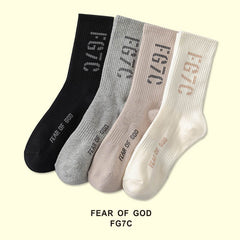 FEAR OF GOD FG7C Vintage Alphabet Socks 2 pairs