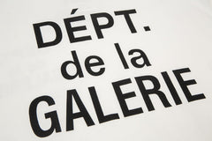 Gallery Dept Black Logo Letter Print T-Shirt