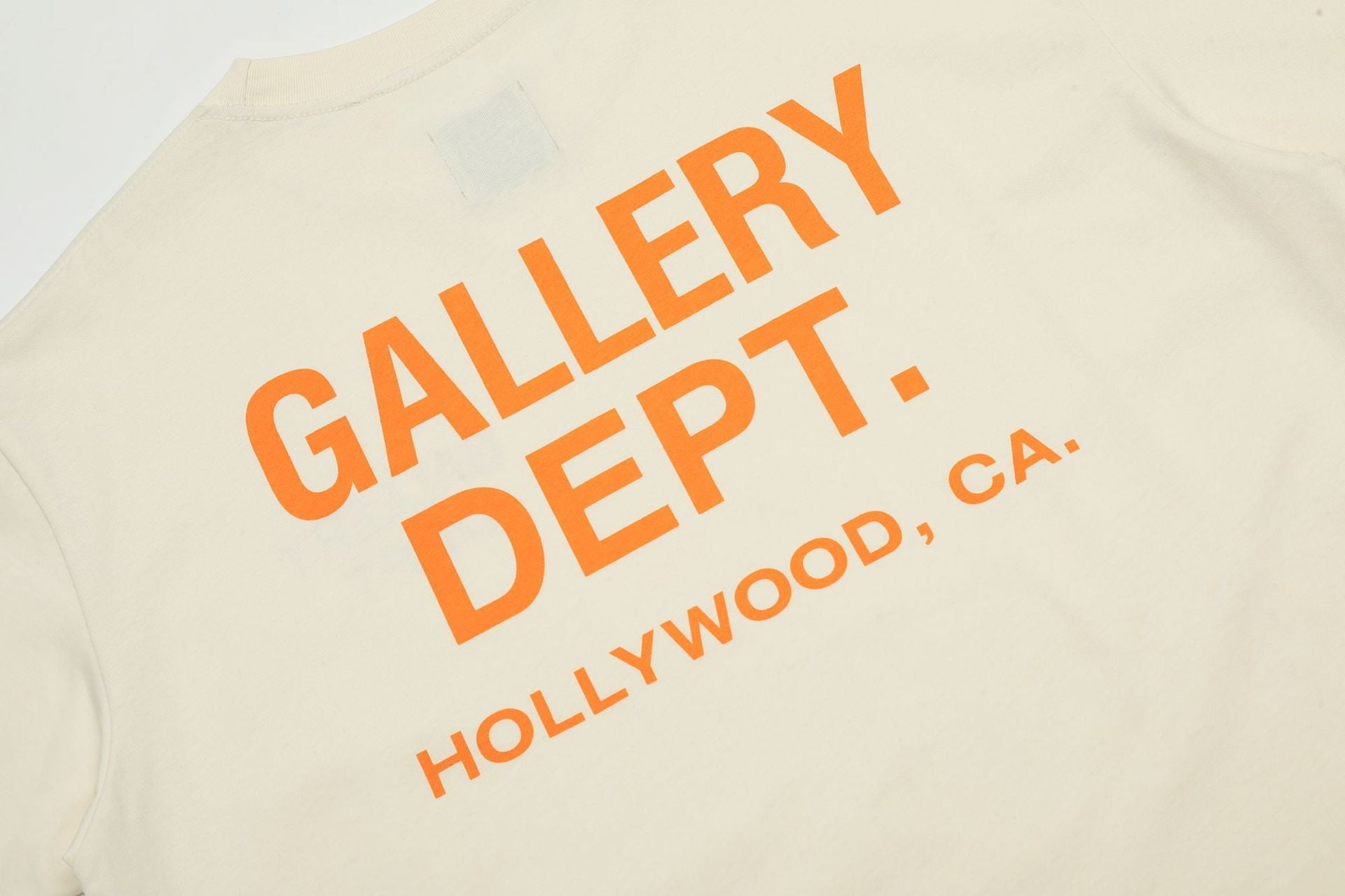 Gallery Dept Apricot Cotton T-shirt