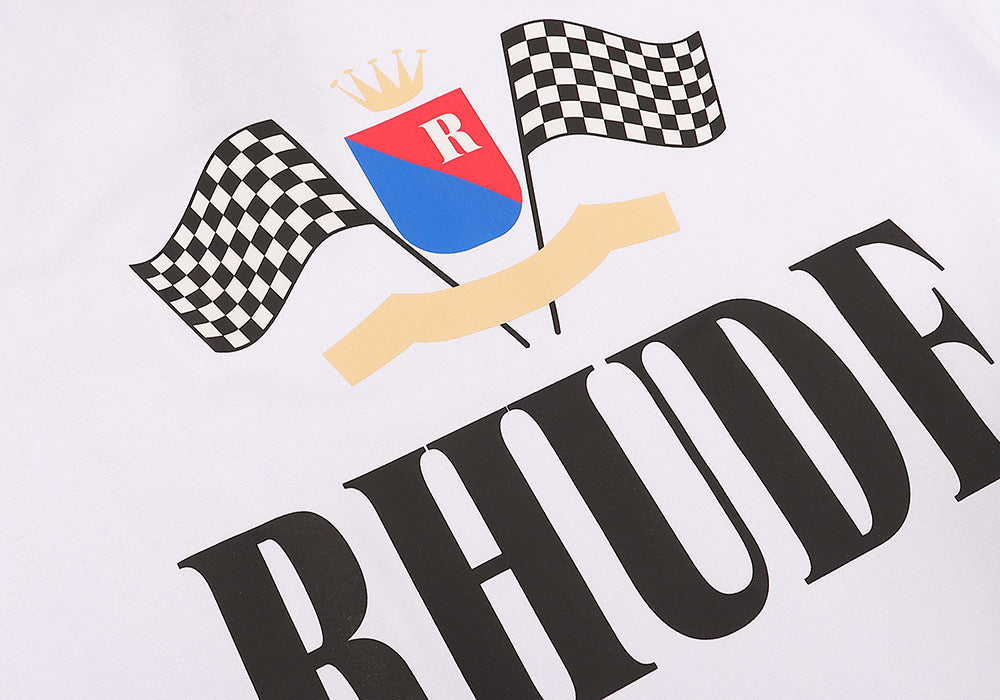 RHUDE RHUDE racing print T-Shirt