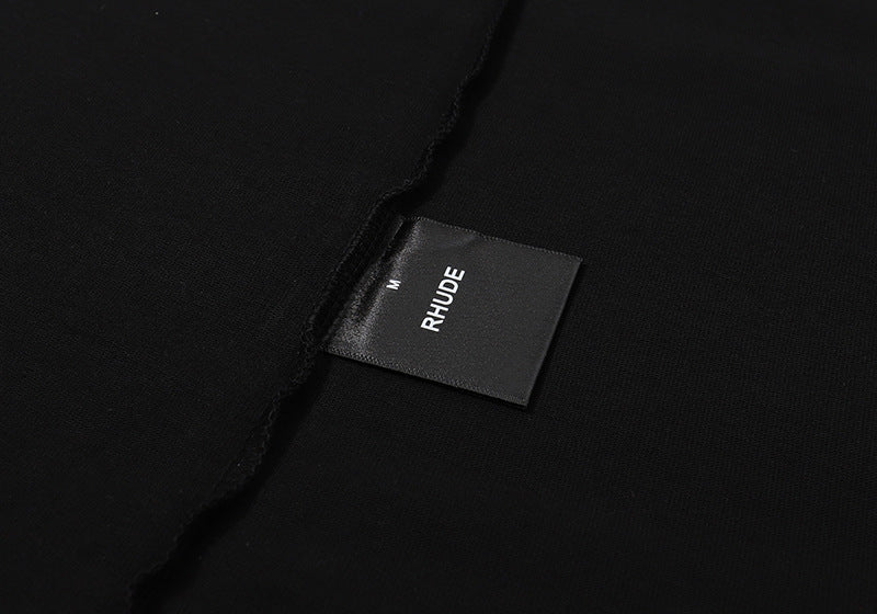 RHUDE Micro Logo Poker Card Printing T-Shirt