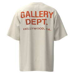Gallery Dept Apricot Cotton T-shirt