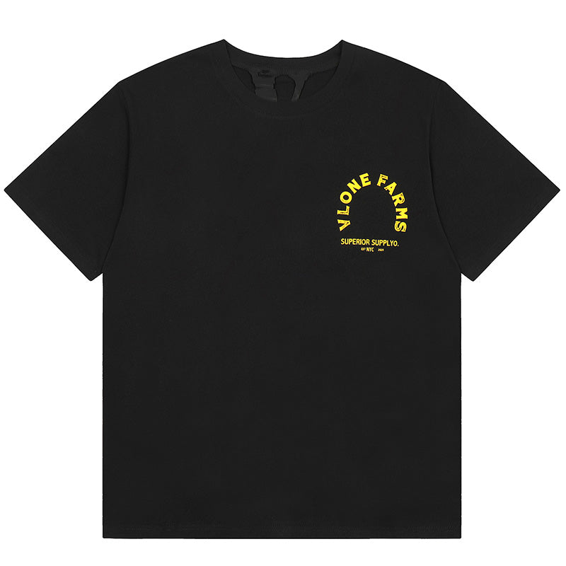 VLONE Castle letter pattern T-Shirts