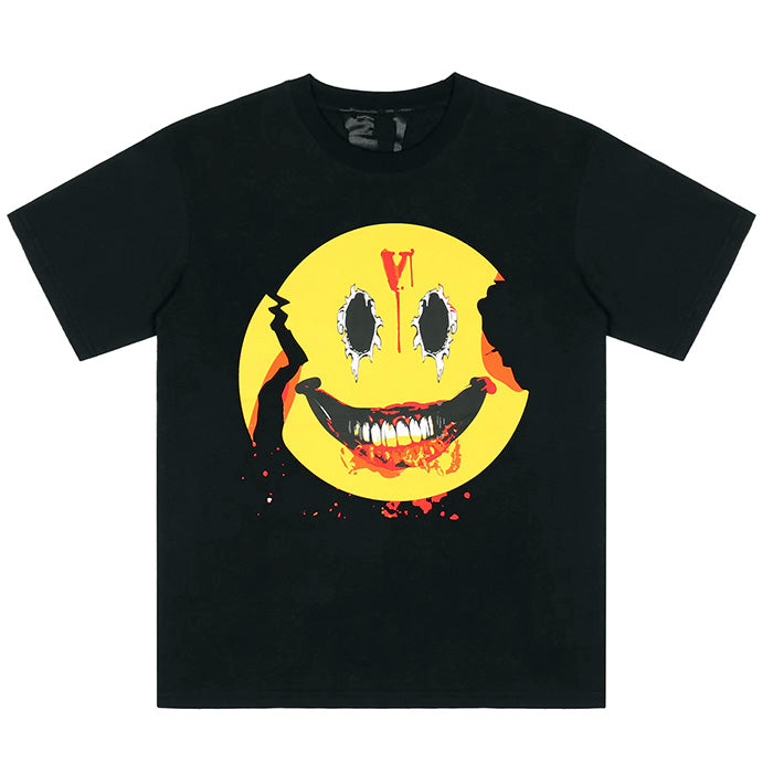 VLONE Broken smiley face patternT-Shirt