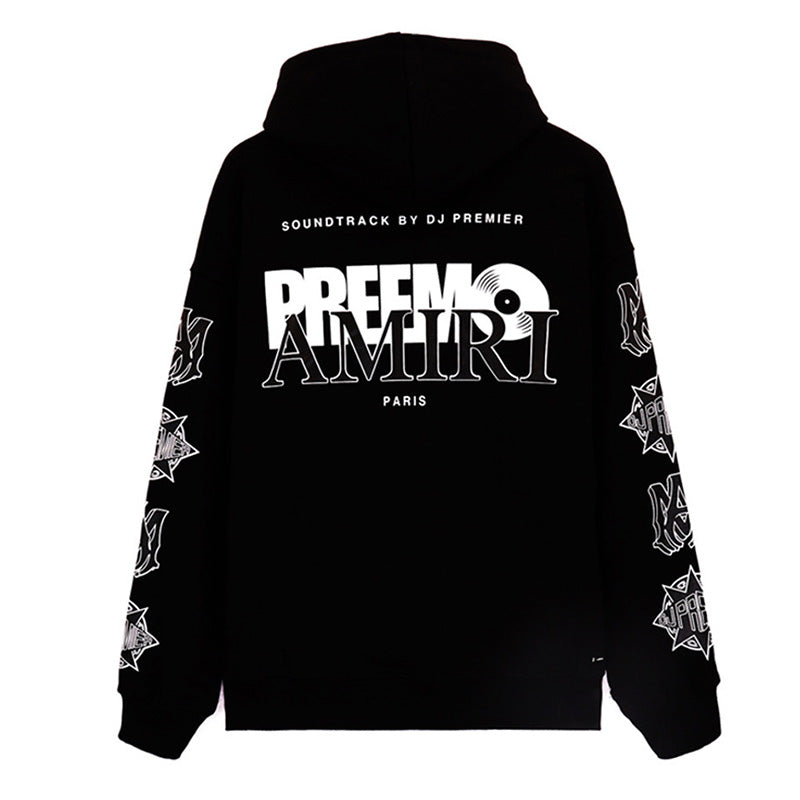 AMIRI Logo-Print Cotton-Jersey Hoodie