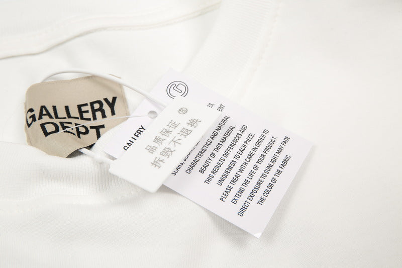 Gallery Dept Black Logo Letter Print T-Shirt