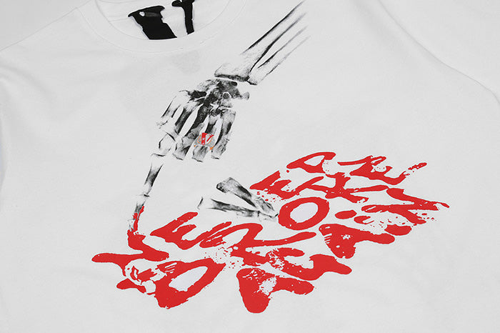 NeverBrokeAgain Vlone Bones T-shirt