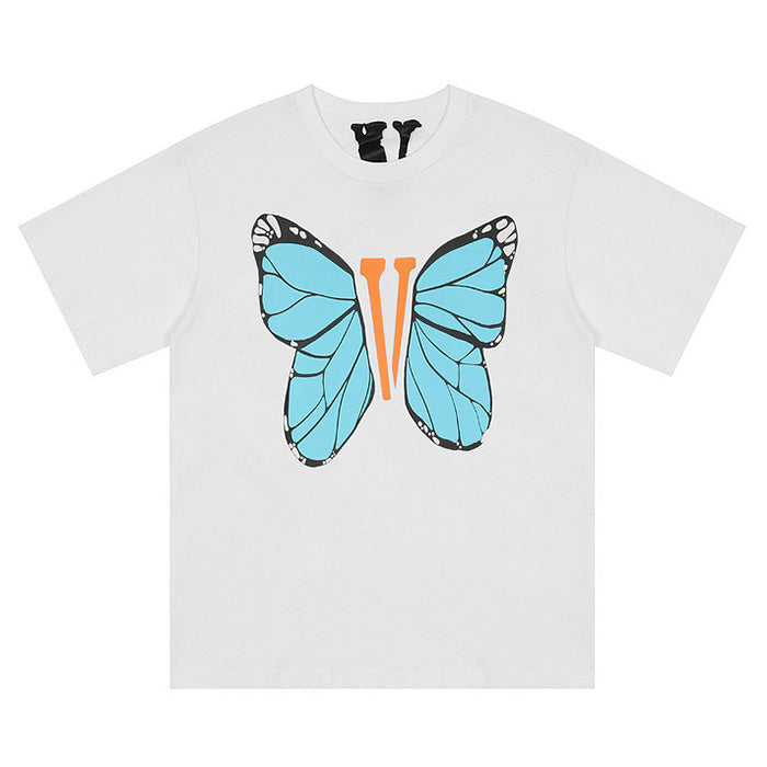 VLONE Butterfly T-Shirt Sky blue