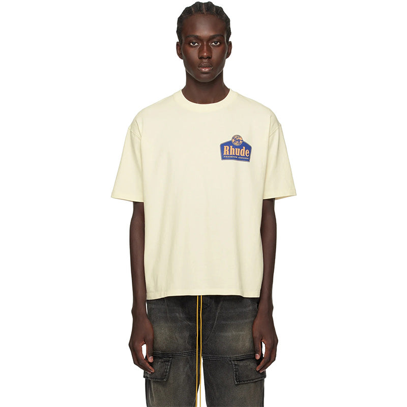 RHUDE logo-print cotton T-Shirts