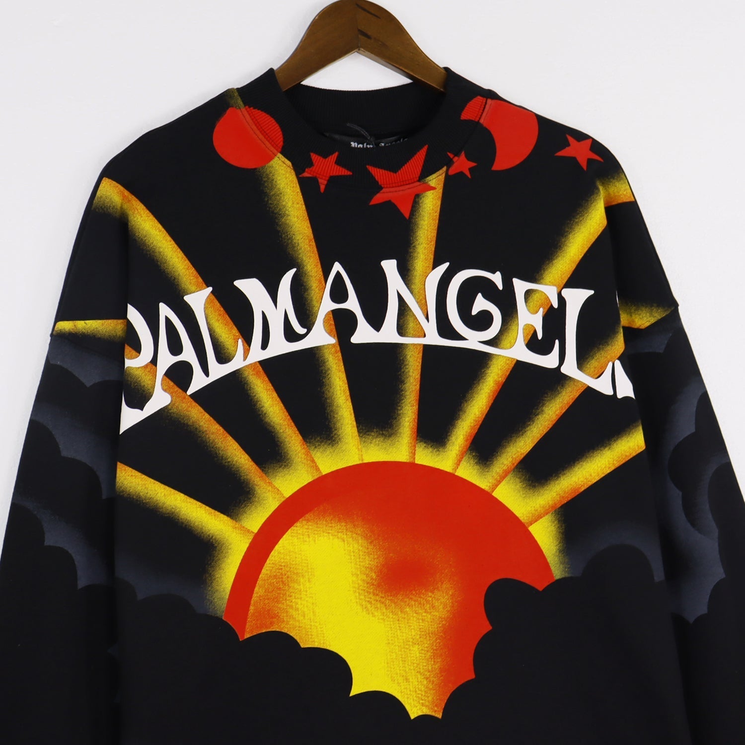 PALM ANGELS SUNRISE PIERCES THE CLOUDS Sweatshirts